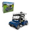 Golf Cart Toy Building Set for Adults Compatiable with Lego Golf - Golf Party Decor, Desk Decor, Gag Golf Gift, Complete with Display Cover