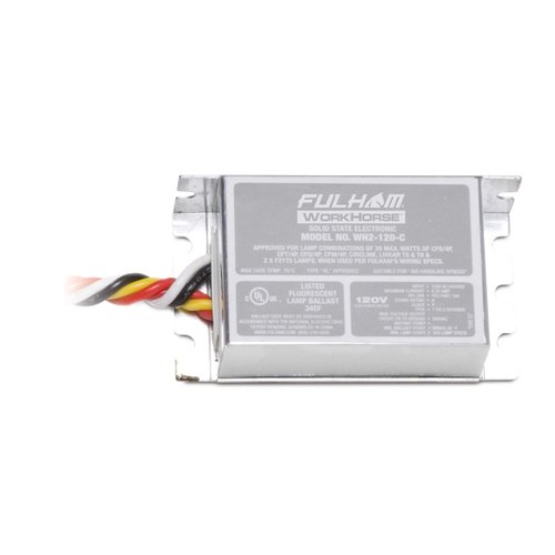 Fulham Lighting WH2-120-C Workhorse 2 Versatile Fluorescent Lamp Ballast, 120V