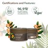 Organic Argana Oil Deep Reviving Hair Mask ECOLATIER - 96.9% Natural, Vegan Certified - Restores Shine with Argan & Macadamia Oils for Vibrant Hair - 8.5 Fl Oz