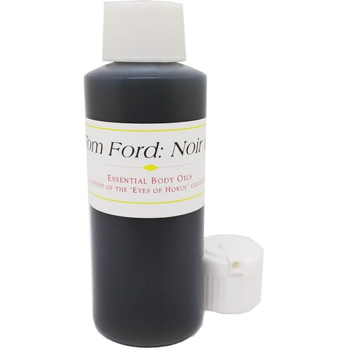 Noir: Tom Four - Type For Men Scented Body Oil Fragrance [Flip Cap - Dark Grey - 2 oz.] - ID#33132