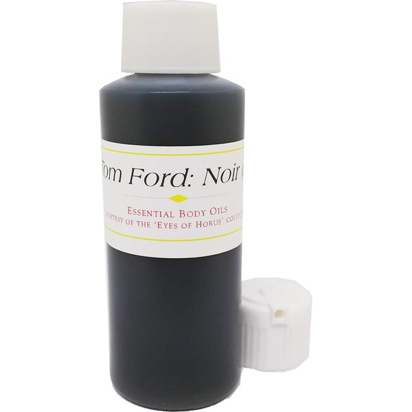Noir: Tom Four - Type For Men Scented Body Oil Fragrance [Flip Cap - Dark Grey - 2 oz.] - ID#33132