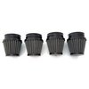 Black Air Filter Pod - 54mm - Set of 4 - Fits Honda CB650/750/900/1000/1100