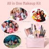 UCANBE All In One Makeup Kit for Women Full Kit, Makeup Gift Set for Valentine's Day Gift, Eyeshadow Palette Liquid Foundation Lip Gloss Etc,Makeup Set for Women & Makeup Beginners, Travel Makeup Set