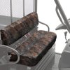 KEMIMOTO Mule Seat Cover Compatible with Kawasaki Mule 3000 3010 3020 4000 4010 2001-2024, UTV Bench Seat Cover Set Camo Anti-Scratch Full Protection
