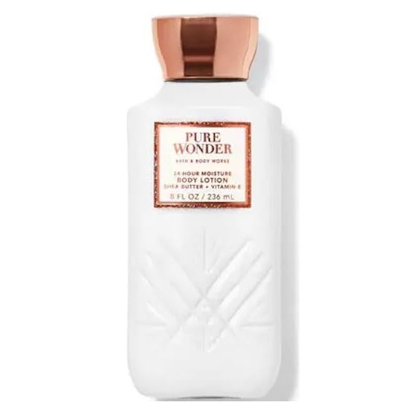 Bath and Body Works Super Smooth Body Lotion Sets Gift For Women 8 Oz (Pure Wonder)