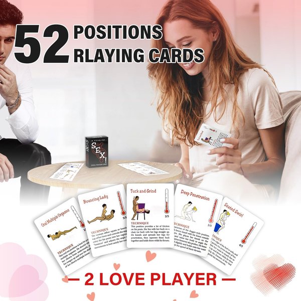 NETANICO Fantasy Card Games for Couples - Bedroom Couple Games for Date Night - Deeper Relationship Connection Card Games - Gift for Him&Her