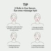 Farmstay Retinol & Collagen Rolling Eye Serum for Dark Circles and Puffiness - Puffy Eye Bags, Fine Lines, Dark Circles, and Wrinkles Correction Eye Serum - Korean Eye Cream 0.84 Fl. Oz.