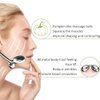 Yeamon Face Massager, Metal Face Roller Gua Sha Massage Tool for Face Neck Eye Body Skin Care, Facial Roller for Women