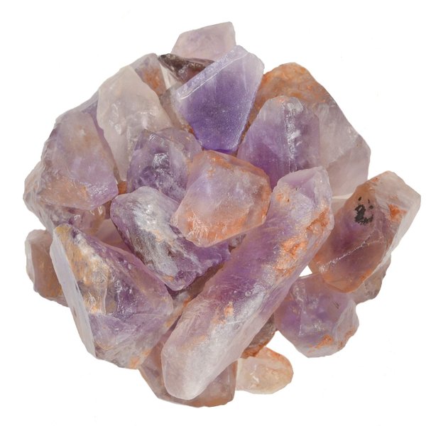 Hypnotic Gems Materials: 1 lb Rough Bulk Ametrine Stones from Bolivia - Raw Natural Crystals for Cabbing, Tumbling, Lapidary, Polishing, Wire Wrapping, Wicca & Reiki Crystal Healing