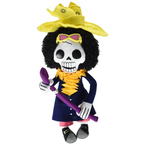 Great Eastern Entertainment Onepiece GE-52955 Soul King Brook Plush Stuffed Plush, Multicolor, 10"