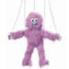 Purple Monster Marionette String Puppet