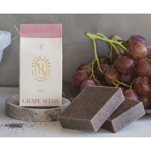 Nesos extra virgin olive oil soap - Grape Seeds