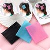 5Bags/10PCS Fringe Stickers, Magic Bangs Square Hair Pads, Fixed Clip Hairpin, Seamless Plastic Paste Posts Tape 3x2.4" for Girls Women Hair Accessory