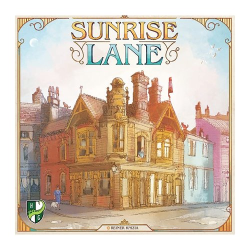 Horrible Guild: Sunrise Lane - Strategy Board Game, Real Estate & Building, 2-4 Players, 45 Mins, Ages 8+