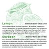 Multiuse Lemon + Soybean Oil Medley for Face, Body, and Hair - Natural Soya Bean Oil, Shea Nut Oil, Lemon Essential Oil, and Vitamin E - Seals in Moisture for Dry Skin, Scalp, & Nails - 2 oz