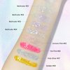 KYDA Roll-on Body Glitter Stick, Chunky Glitter Gel for Face Body Hair, Sparkling Mermaid Chameleon Sequins Paint Jelly, Multiuse Makeup Glitter Gel, Golden