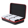 Brappo 1000+ Playing Card Case Compatible with Cards Against Humanity,TCG Trading Cards,Phase 10 Cards,Magic The Gathering Cards,Sport Cards &All Standard Size Cards.(Case only) (red)