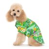 Dogo Tropical Island Dog Shirt - Green - Small