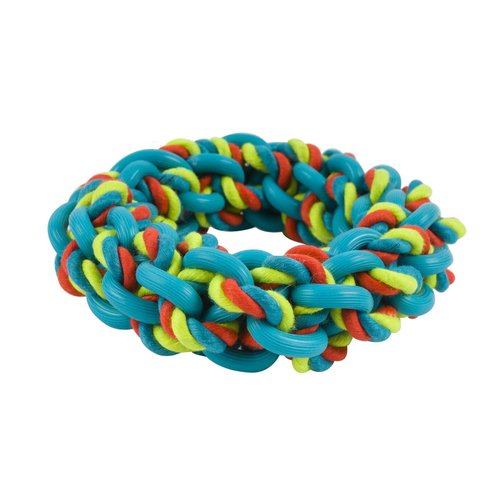 6.5 inch Circular Rope Fetch Dog Toy
