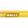 Halls Mentho-Lyptus Menthol Cough Suppressant/Oral Anesthetic Drops, Honey-Lemon, 9-Count Packages (Pack of 20)