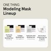 ONE THING Collagen Modeling Pack 0.7 Oz * 7 Masks | Facial Powder Peel Off Mask for Hydrating Cooling Soothing Firming Skin, Refine Clean Pores, Glowy Radiant Glass Skin | Korean Face Mask