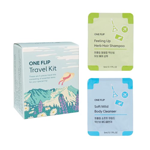 EASYFOLD Korean Skin Care Travel Size Toiletries Set Sample Size (Shampoo 5pcs & Body Wash 5pcs) Korean Beauty Must Haves, Disposable, Essentials for Women, Men
