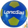 Longsail Foam Waterproof Soccer Ball USA Size 3,4,5 Kids Youth Adult Seamless High Durability Leisure Sports Beginners Club Competition Training (Blue/Green, Size 3)