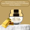 Clear Beauty 24K Gold and Collagen Night Face Moisturizer - Reduces Age Spots, Fine Lines & Wrinkles, Lifting & Firming Night Cream - Cruelty Free Korean Skin Care For All Skin Types