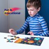 SYNARRY 100 Piece Puzzles for Kids, Space Puzzle for Kids Ages 4-8 Solar System Puzzle for Kids 3-5, 100 Pieces Puzzles for 3 4 5 6 7 8 Year Olds Boys Girls Childrens, Fun Planet Puzzle with Names