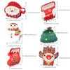 6PK Christmas Hair Accessories for Girls Women Christmas Hair Claw Clips for Kids Cute Christmas Tree Xmas Boots Hair Clip Snowman and Father Christmas Hair Claws…