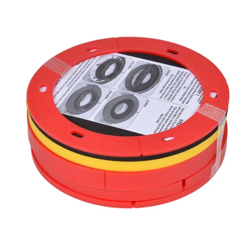 Oatey Toilet Flange Extender Kit 1/4- 1 5/8 in,Red and Yellow