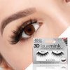 Ardell False Eyelashes 3D Faux Mink 852, 4 pairs