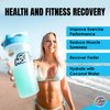Gym Molly After Party Vegan BCAA Powder, Electrolyte Powder, BCAA Amino Acids After Post Workout Recovery Drink, Zero Carbs, Zero Sugar, 35 Calories Caffeine-Free (Blue Raspberry)