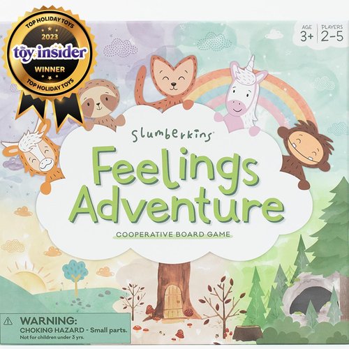 Slumberkins Feelings Adventure Board Game - Cooperative Game for Kids, Parents & Teachers