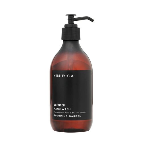 Kimirica Blooming Garden Hand Soap | with Sweet & Floral Aroma | Gently Cleanses & Moisturizes | Neem & Aloe Vera Based Gel Hand Wash | Ideal Gift for Any Occasion | 10.14 Fl Oz/300 ml