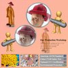 BRETOYIN 1Inch Mini Working People Figurines Toy Playset Individually Hand-Painted Mini People Action Figures Realistic People Figurine Model Toy for Kids
