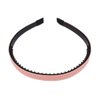Ruihfas Fashion Headbands Wide Leather Covered Hair Hoop Clasp Hairbands for Women Girls, 6pcs/pack (Normal)