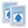 Hoyle Waterproof Clear Playing Cards (2- Pack)