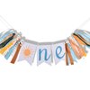 High Chair Banner First Birthday Boy, First Birthday Banner Sun Highchair Banner, You Are My Sunshine One Garland Banner for High Chair, Boho First Trip Around the Sun Birthday Decorations