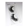 Alluring Clear Band, 3D Reusable Strip, 100% Siberian Mink Fur False Eyelashes, Hand-made Natural Style Cruelty Free F116