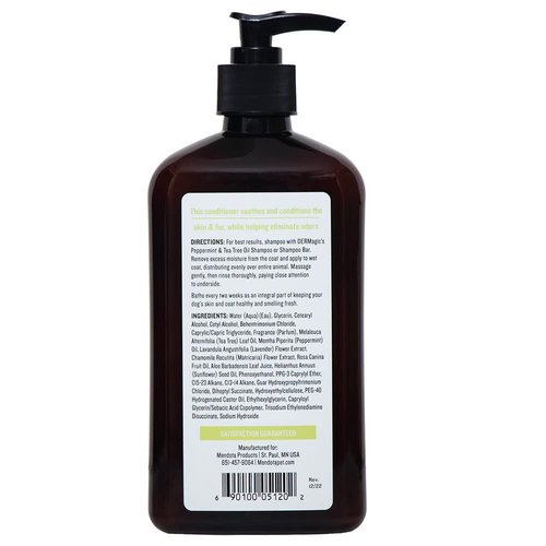 DERMagic Peppermint & Tea Tree Oil Conditioner 18 fl. oz.