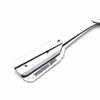 Macs Professional Stainless Steel Barber Straight Edge Razor with Hi-Chromium Derby 100 Count Blades Made of Stainless Steel Easy To Replace-053B1