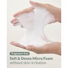 herbnote Heartleaf Low pH Deep Foam Cleanser - Gently Removes Sebum, Deep Cleans Pores - Contains 80% Houttuynia Cordata, Hyaluronic Acid, Soothes and Enhances Sensitive Skin, 5.29oz.
