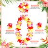 MIVOEDIK Grass Skirt for Adults, Women, Grils Hula Skirt for Hawaiian Luau Party Outfits with Flower Leis and Sunglasses