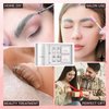 2 In 1 Lash Lift Kit & Eyebrow Lamination Kit, Professional Lash Lift and Brow Lamination Kit Salon Home DIY Use, Curling Wave, Lash Extensions, Brow Perm, Long Lasting for 6-8 Weeks