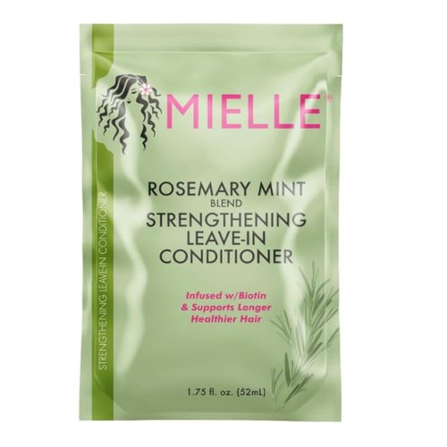 Mielle Rosemary Mint Blend Strengthening Leave-In Conditioner w/Biotin 1.75 Fl Oz (Pack of 3)
