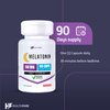 Healthfare Melatonin 60mg | 90 Veg Capsules | Gluten-Free | Non-GMO | Unflavored | Made in USA
