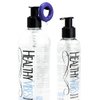Healthy Vibes Water Based Lubricant - Lube Lasts Long & Easy to Clean - Odorless Flavorless Water-Based Use w/Latex & Silicone - for Men Women Couples Solo Play - 8 oz