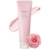 AROMATICA Reviving Rose Infusion Cream Cleanser 5.11oz /145g Double Cleanser, Hydrating Foaming cleanser for dry skin with Damask Rose Water and Rose Oil | Vegan, Cruelty Free