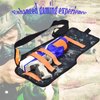 Storage Bag Backpack for Toy Guns, Adjustable Tactical Blaster Belt Holster Shoulder Target Pouch Bag for Nerf N-Strike Elite Series